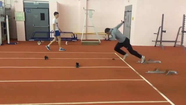 Тренировка старта. Замедленная съёмка | Training start. Slow-motion pictures смотреть онлайн