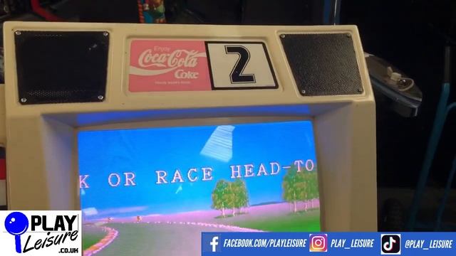 Now this is RARE! It's the Coca-Cola Suzuka 8 Hours Twin Motorbike Arcade Machine... смотреть онлайн
