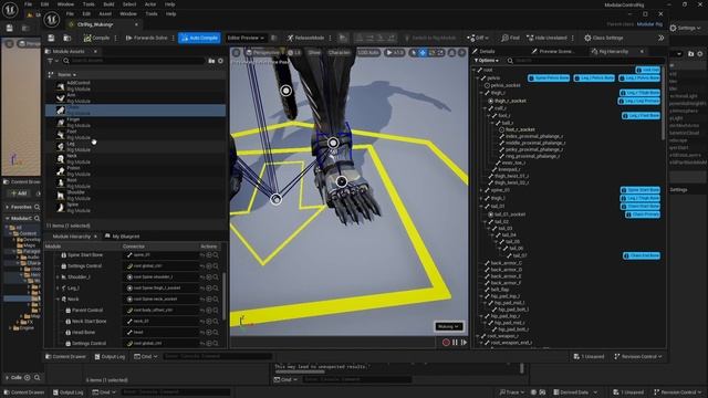 Rig your characters with modular rig in UE5 without rigging experience step by step tutorial смотреть онлайн