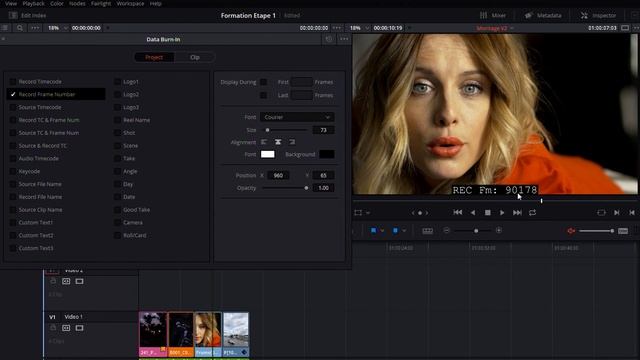 Data Burn In - Maximus University - Davinci Resolve 16 смотреть онлайн
