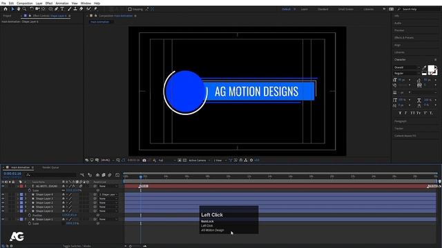 After Effects Course For Beginners - Lower Third Animation. смотреть онлайн