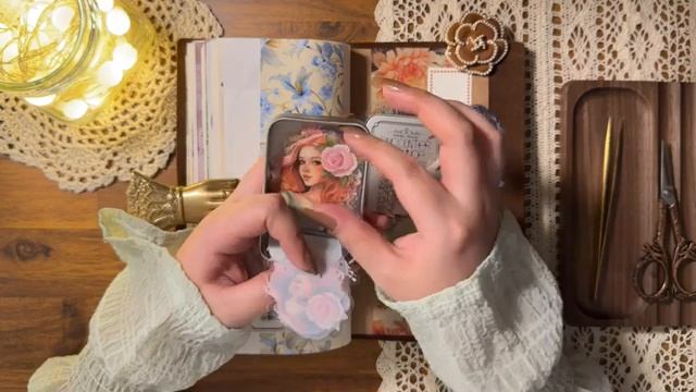 ASMR scrapbooking journaling relaxing sounds смотреть онлайн