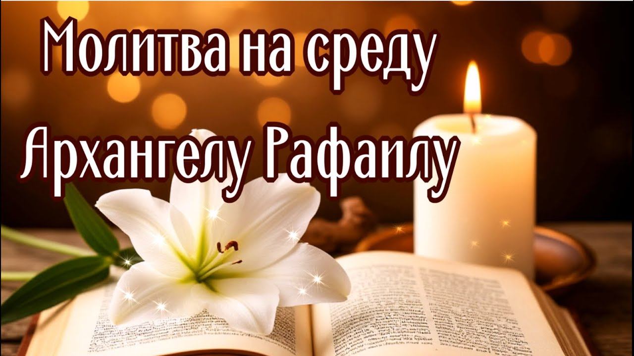 СРЕДА - АРХАНГЕЛ РАФАИЛ (ЦЕЛИТЕЛЬ НЕБЕСНЫЙ) исцеляет от неизлечимых болезней смотреть онлайн