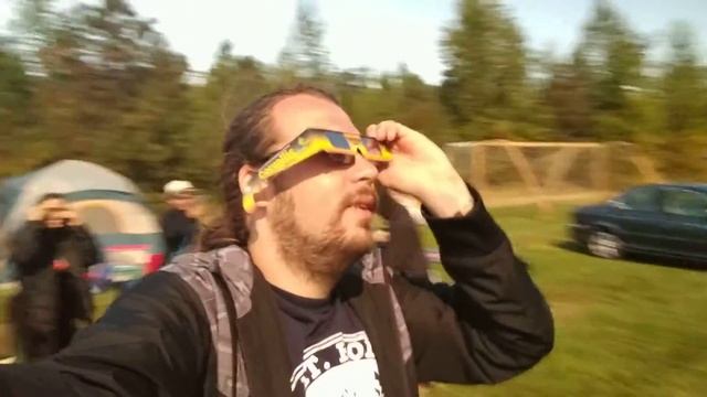 Oregon Vacation 2017 Солнечное затмение. Solar eclipse, Corvallis, Oregon смотреть онлайн