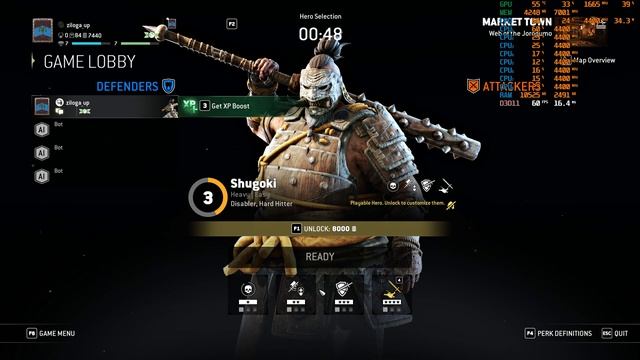For Honor | 1440p | Intel i7-9700K | RTX 3060 Ti | 32 GB RAM | 23/10/2022 смотреть онлайн