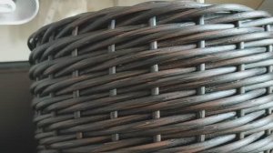 Кашпо из ротанга своими руками. Метод плетения двойной осьминожкой, что это такое? #ротанг #плетение