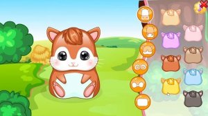 Мультик игровой «Мой маленький хомяк». «Малыш- хомячок». Прикольная игра, уход за питомцем