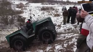 Покатушки по Бездорожью, все в грязи на Внедорожниках и Грузовик Газ 66.