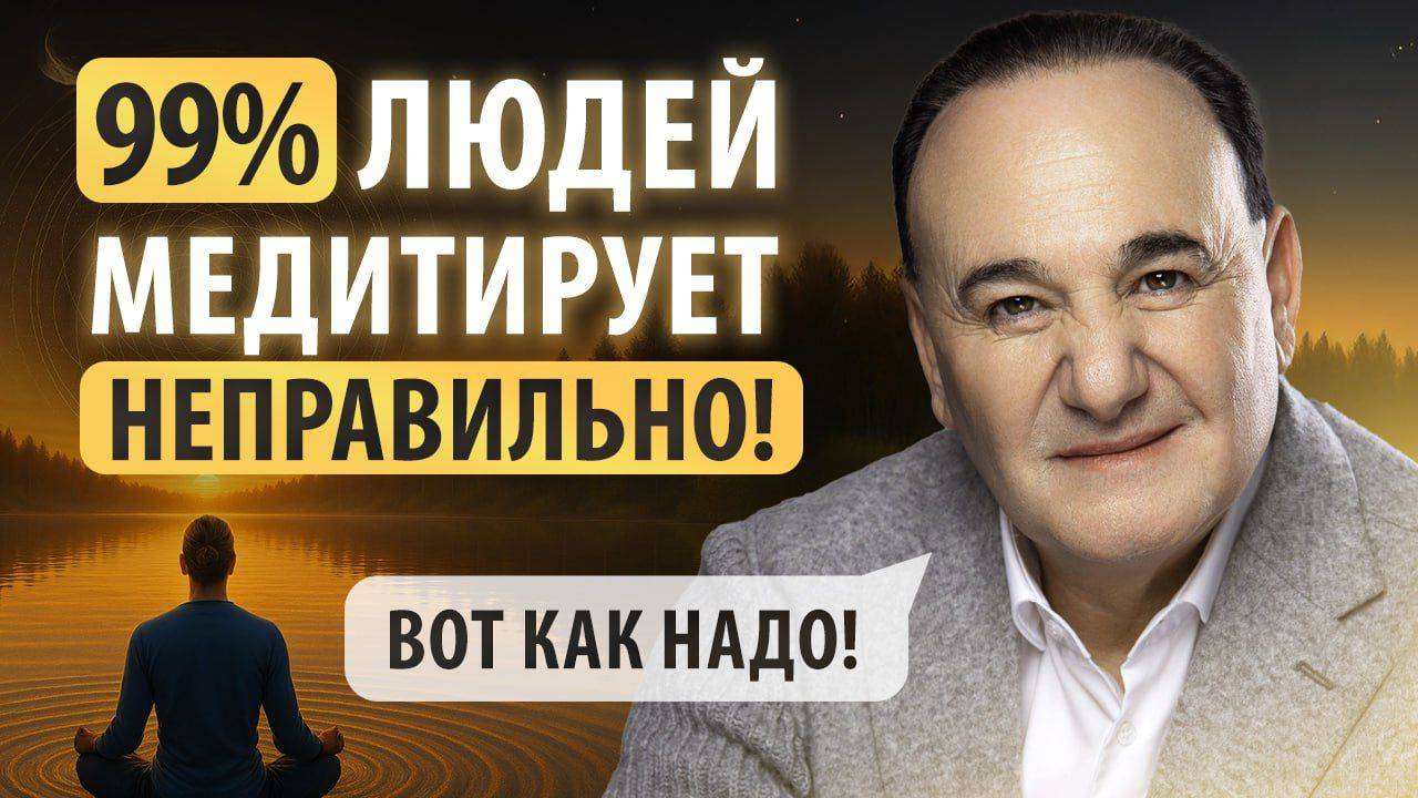 Почему МЕДИТАЦИЯ НЕ РАБОТАЕТ? Как правильно медитировать и стать лучшей версией себя? смотреть онлайн