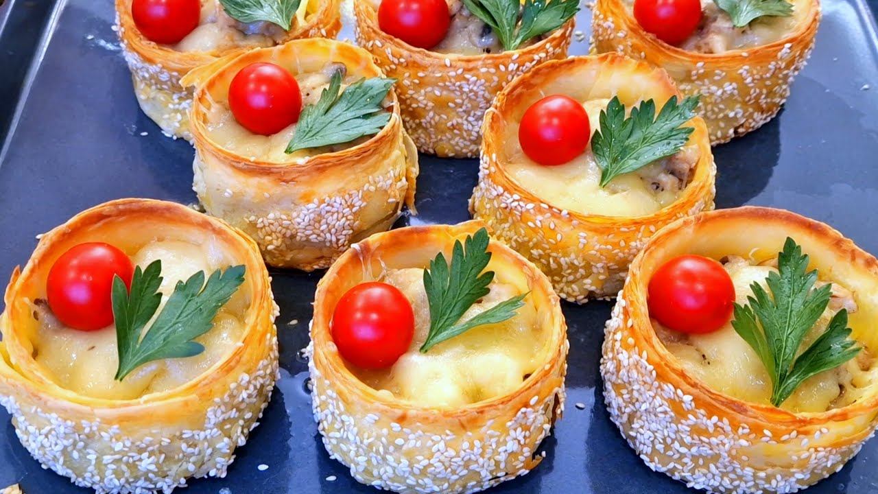 БОЖЕ КАК ВКУСНО! ПИРОЖКИ ТЕПЕРЬ НЕ ГОТОВЛЮ! Готовлю вкуснятину за 10 минут! МУЖ в восторге смотреть онлайн