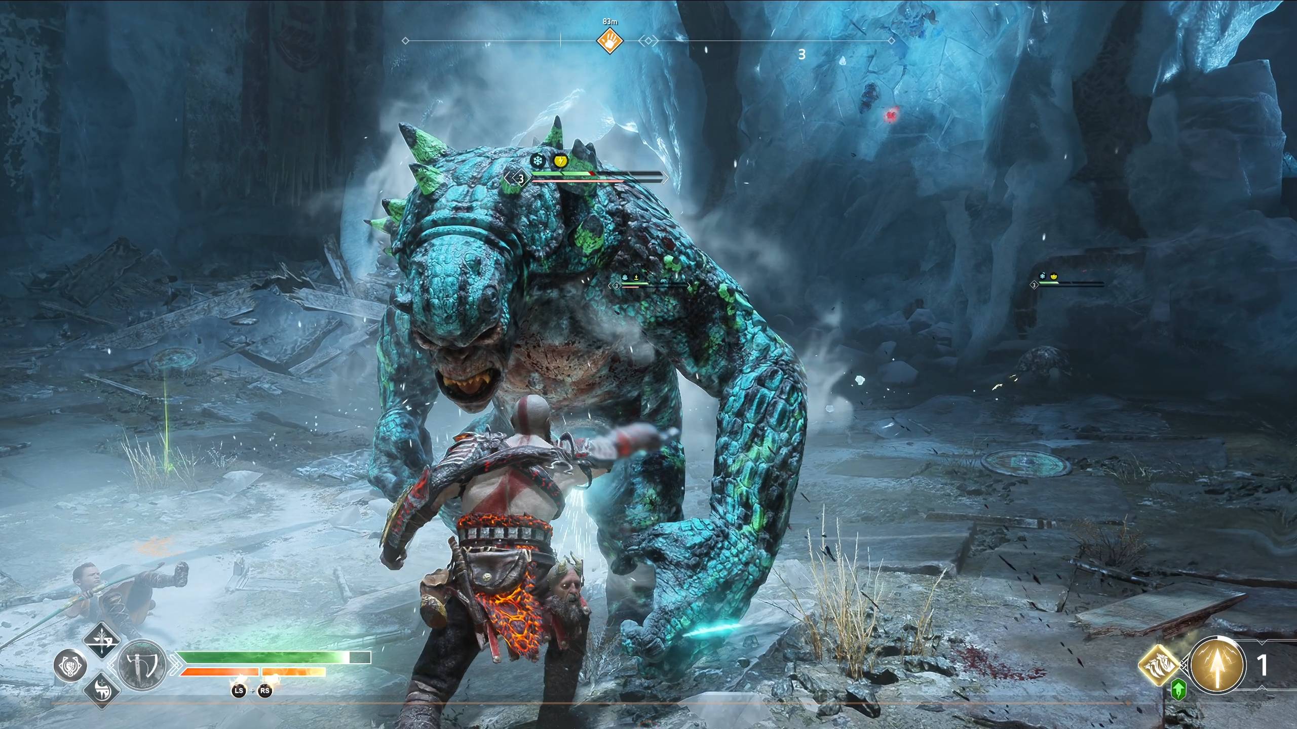 Год оф вар (сложность бог войны)