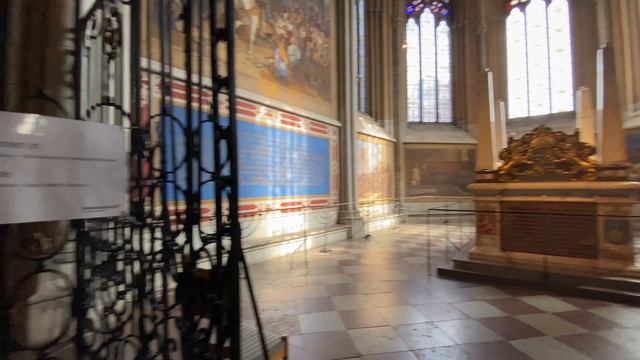 4K walk Uppsala cathedral Sweden