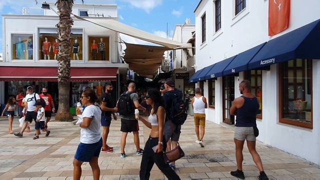 Порт в Бодруме, гуляем. смотреть онлайн