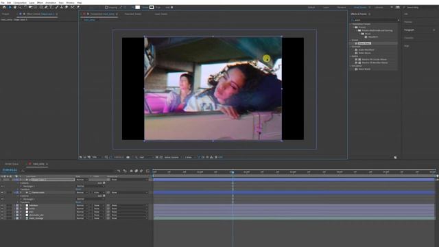 Retro 80s VHS Effect in After Effects Tutorial [with VHS Overlay] смотреть онлайн