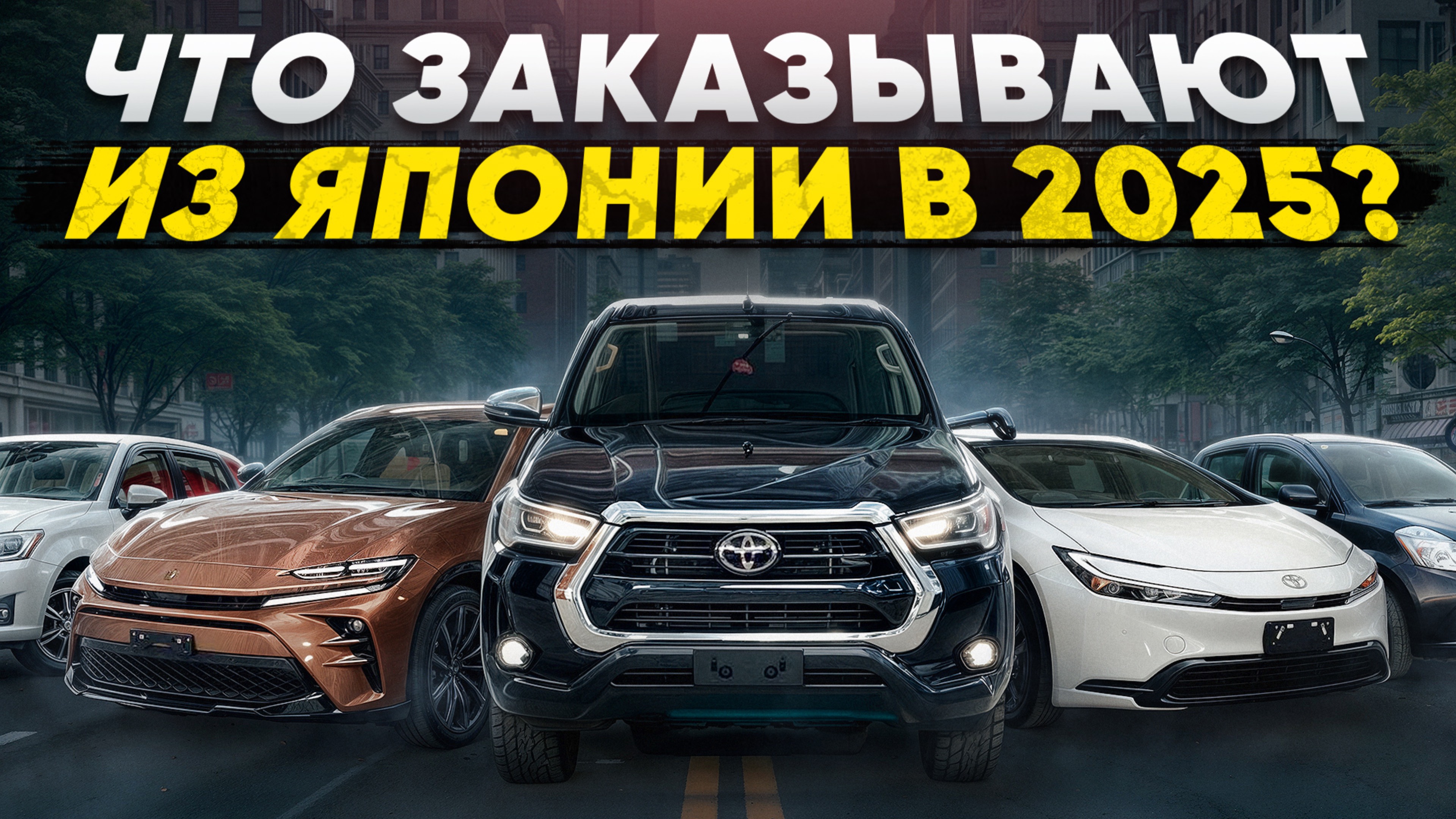 Авто TOYOTA из Японии под любой бюджет | Обзор стоянки смотреть онлайн