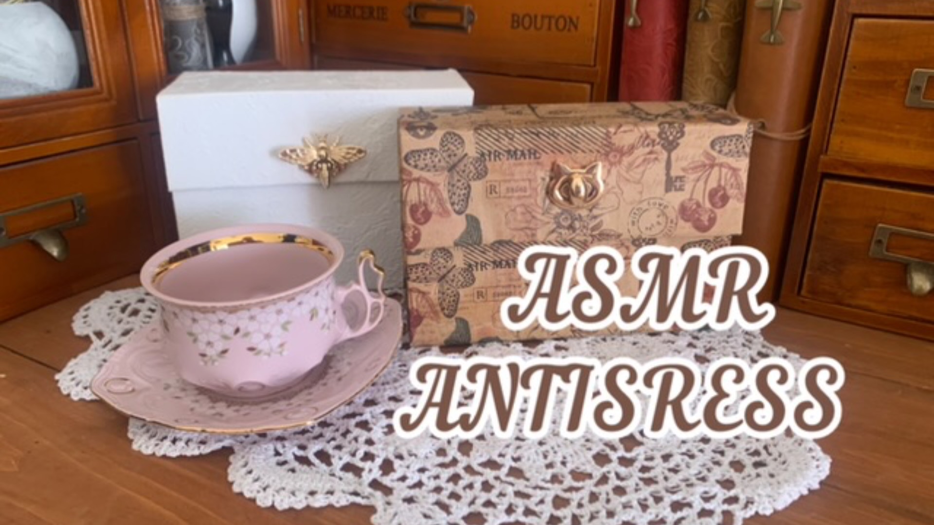 ASMR ~ Заполнение винтажного блокнота~ Приятное шуршание бумаги. смотреть онлайн