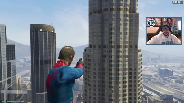GTA 5 SPIDERMAN MOD, PART #2 (GTA 5 Funny Moments) смотреть онлайн
