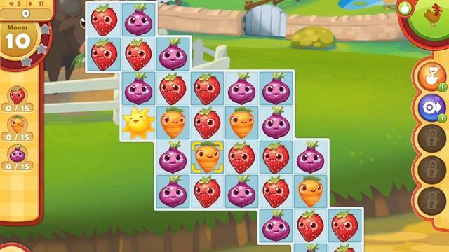 King ~ Farm Heroes Saga Level 11 ❤️ смотреть онлайн