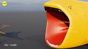 Bloop Size Comparison. Space bloop Vs Ultima bloop