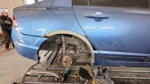 Хонда цивик, арки задних крыльев! два способа решения проблемы!