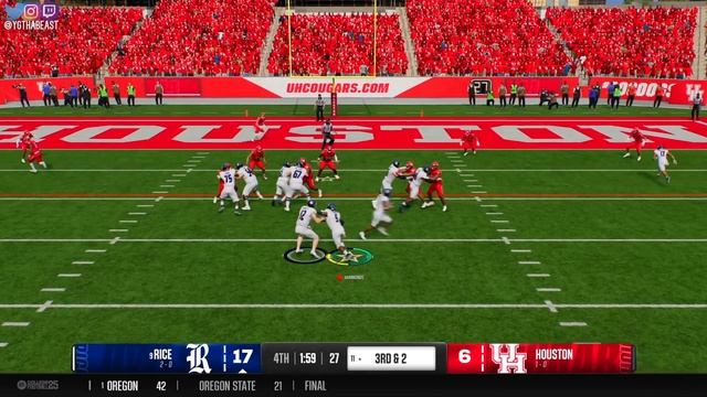 College Football 25 Road to Glory - 3 Star Running Back CHEATED by EA During National Championship! смотреть онлайн