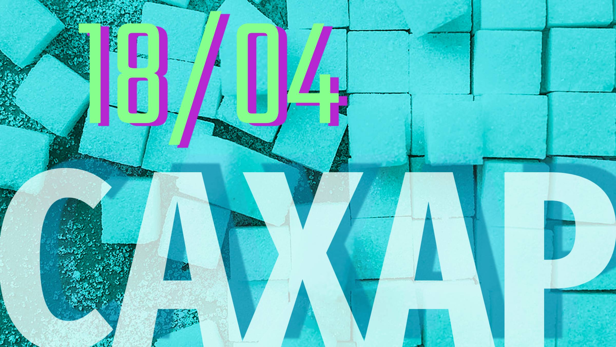 18.04 'CAXAP' арт-мероприятие! #афиша #сахар #эпицентр #москва #события #выставка #искусство #арт