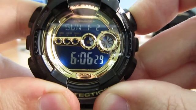 Casio GD-100GB-1ER видео обзор настройка