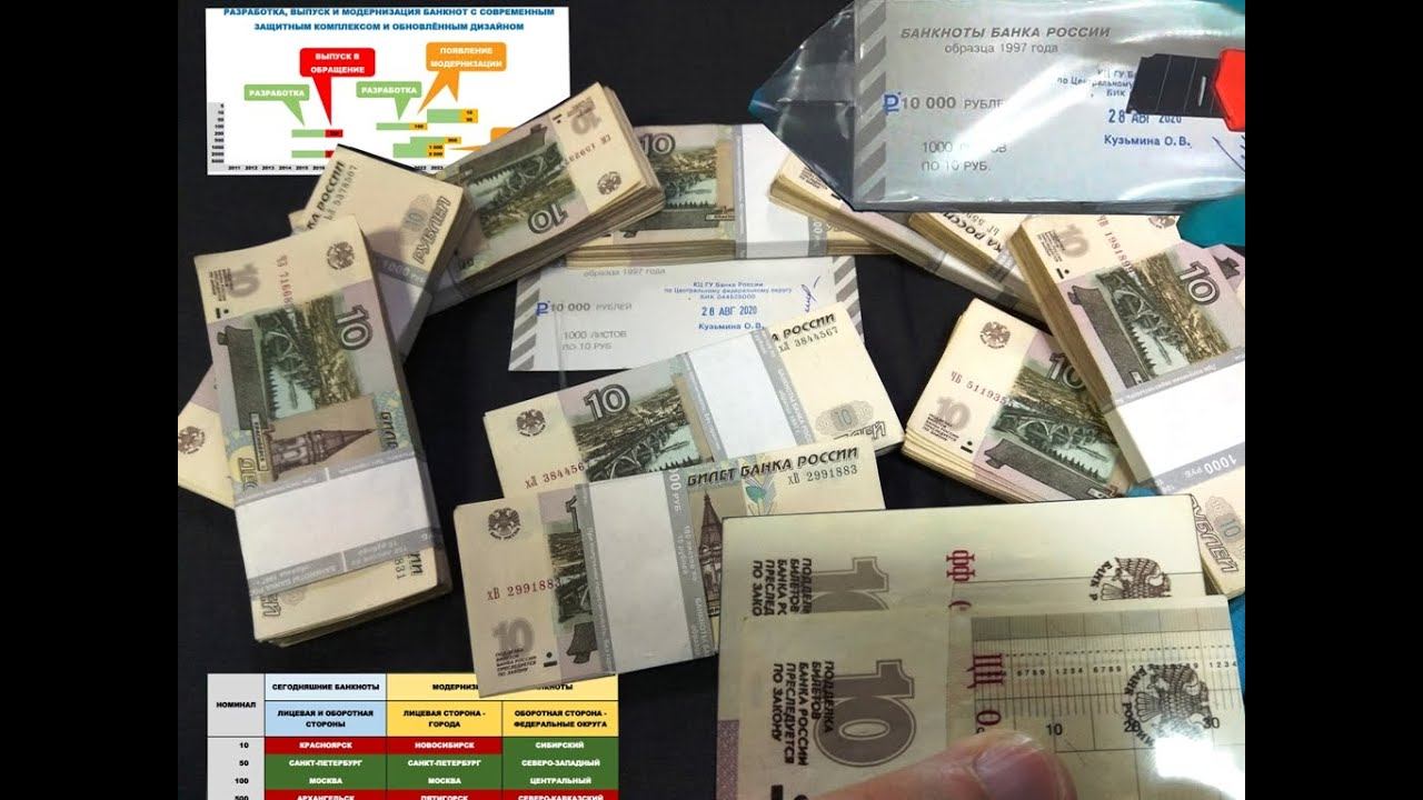 Приятная распаковка кирпича с новостями ГоЗнака о вводе десяток снова в обращение в новом дизайне! смотреть онлайн