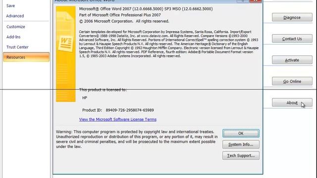 ตรวจสอบรุ่นของ word ที่ใช้ และการ save เป็น version 97/2003 word2007 смотреть онлайн