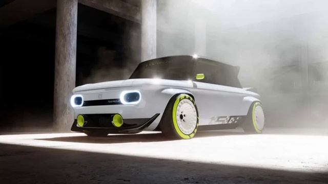This Resurrected 1971 NSU Prinz is now the Audi Electric Prinz 4, & it has a Roll-Cage #nsuprinz #n смотреть онлайн