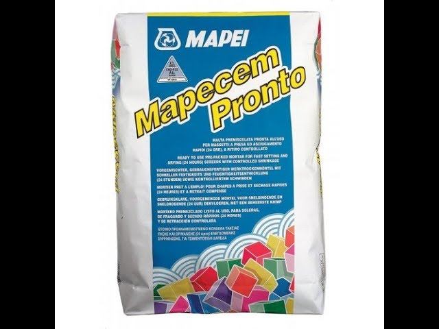 Цементная стяжка #Mapecem Pronto смотреть онлайн
