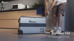 Автохолодильник Alpicool T50 купить во Владивостоке 12/24/220 (компрессорный 50 литров)