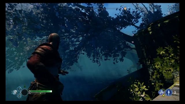God of War Alfheim River hanging chest смотреть онлайн
