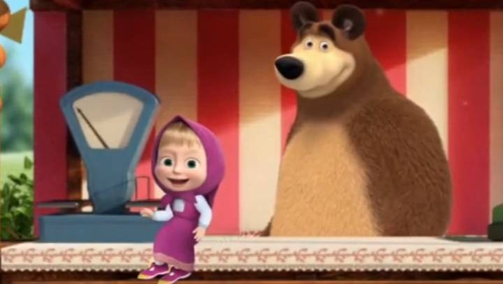 Маша и Медведь работают в фермерской лавке | Мультик для детей смотреть онлайн