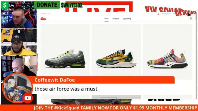 🚨LIVE COP🚨 AIR MAX 95 OG "NEON" & NIKE SACAI VaporWaffle's | SUPREME WEEK 17 DROP 📈 смотреть онлайн