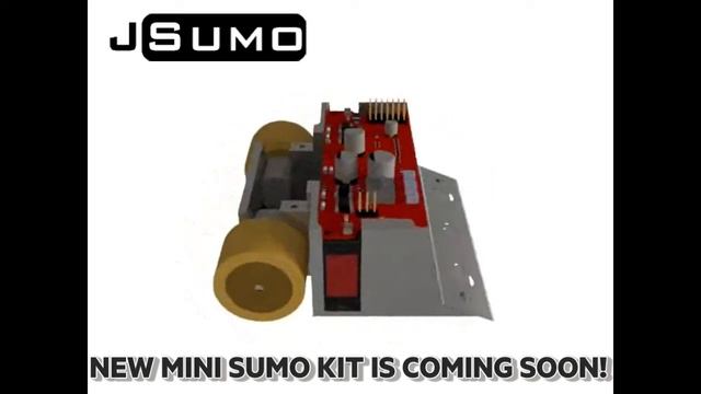 NEW Mini Sumo Robot Kit From JSumo смотреть онлайн