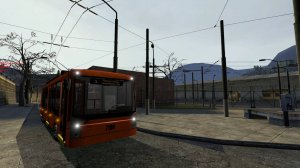 Прокатился по новой картe gm_fork на троллейбусе Тролза мегаполис 5265.00-2005!