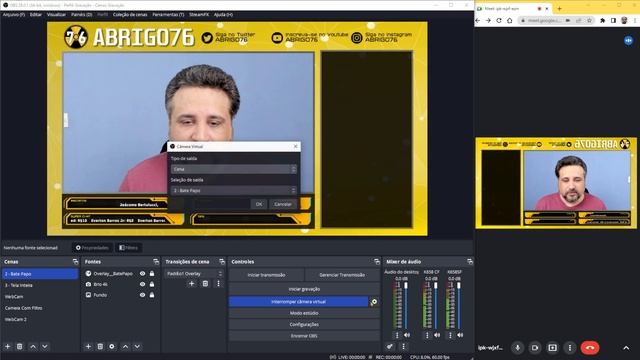 OBS Studio 28 NOVA Câmera Virtual - Como Configurar смотреть онлайн