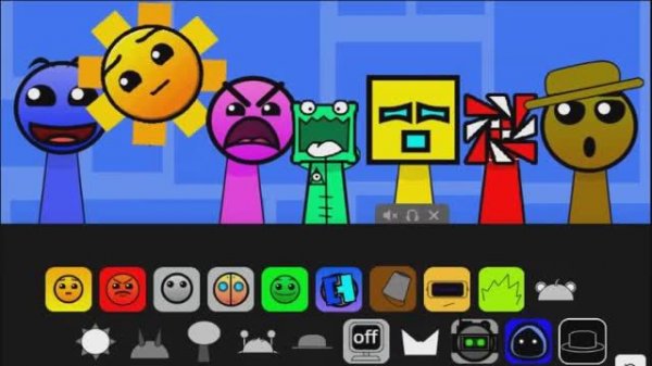 Sprunki Geometry Dash.