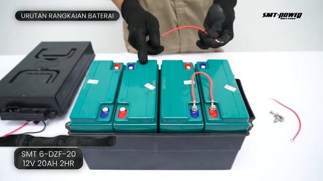 Pemasangan Baterai SMT 6-DZF-20 Di Sepeda Listrik