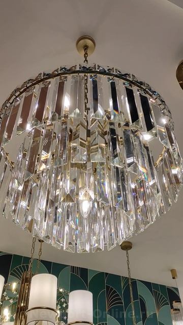 Люстра NEWPORT 8469+3/С brass