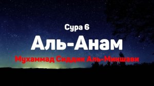 Сура 6 Аль-Анам - Мухаммад Сиддик Аль-Миншави