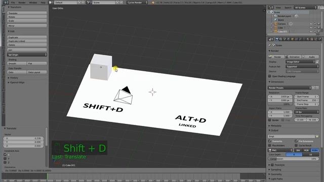 BLENDER [TRANSFORM/DUPLICATE] #025 смотреть онлайн