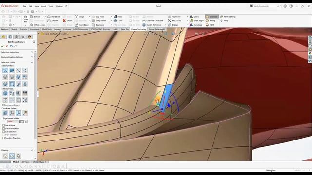 (Full) Speed Modeling a Prosthetic Hand with the Power Surfacing add-in for SOLIDWORKS® смотреть онлайн