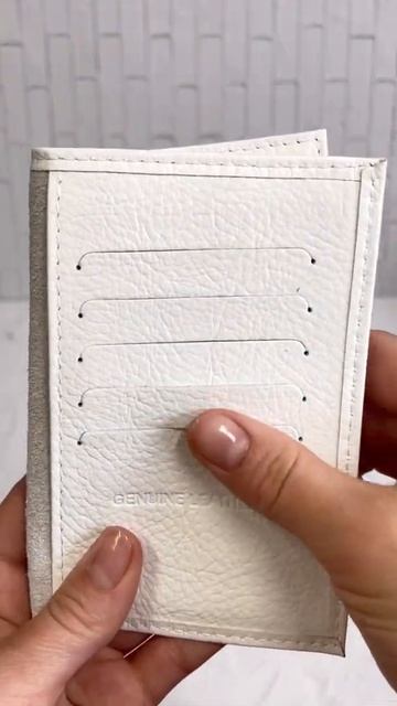 Кожаная обложка для паспорта с визитницей Terra Passport белый смотреть онлайн