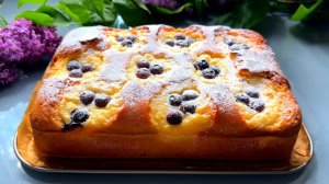 Пирог ”Десятиминутка" ПЕКУ пока закипает чайник ГЛАВНОЕ быстро и вкусно! Пеките хоть каждый день!