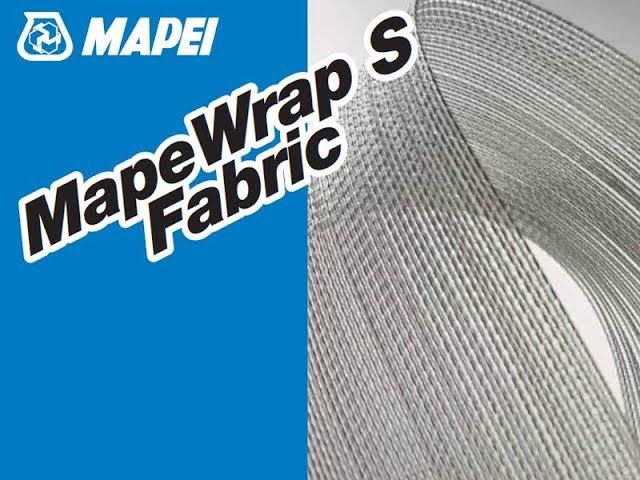 Монтаж системы MapeWrap S Fabric (на основе стальных волокон) смотреть онлайн
