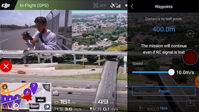 Hyperlapse Waypoint Dji Mavic Pro Tutorial смотреть онлайн
