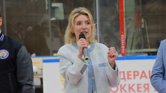 Награждение хоккеистов, Рязань