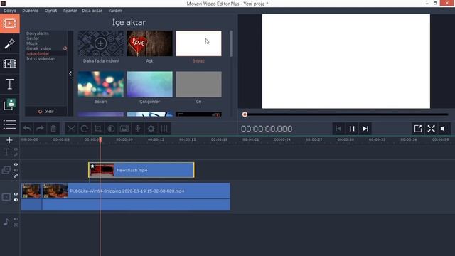 MOVAVİ VİDEO EDİTOR PLUS 15 VİDEO EDİTLEME DÜZENLEME